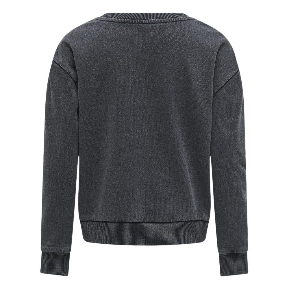Sweat Gris Fille Kids ONLY Gruna vue 3