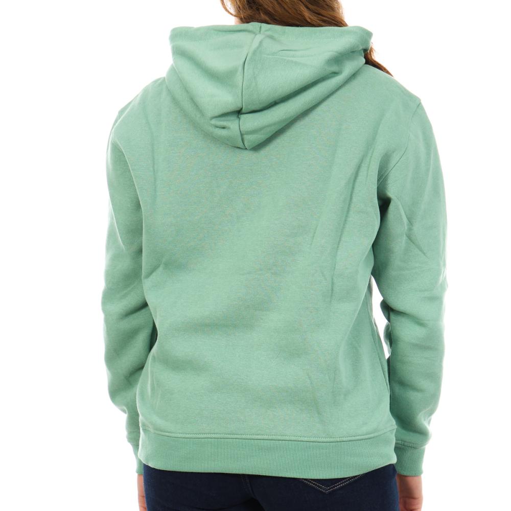 Sweat à Capuche Vert Femme Lee Cooper Octavi vue 2