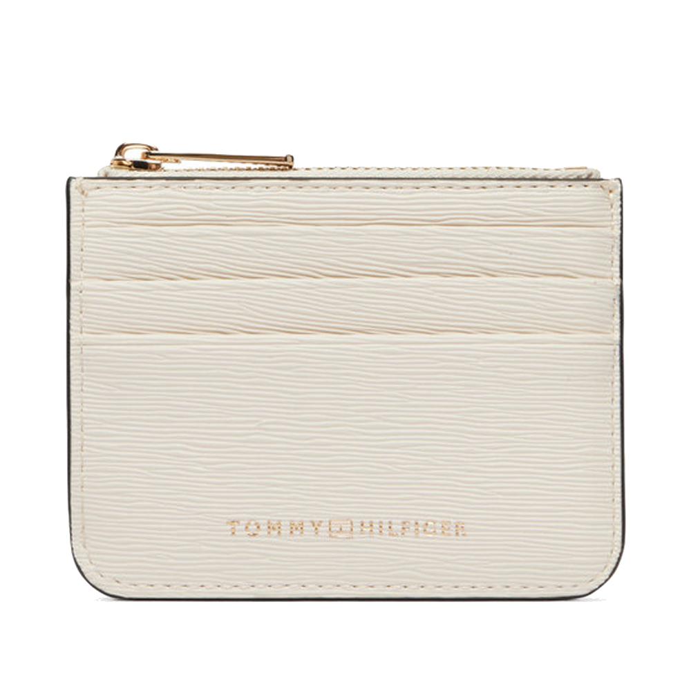 Porte carte écru Femme Tommy Hilfiger Modern Cc Holder pas cher