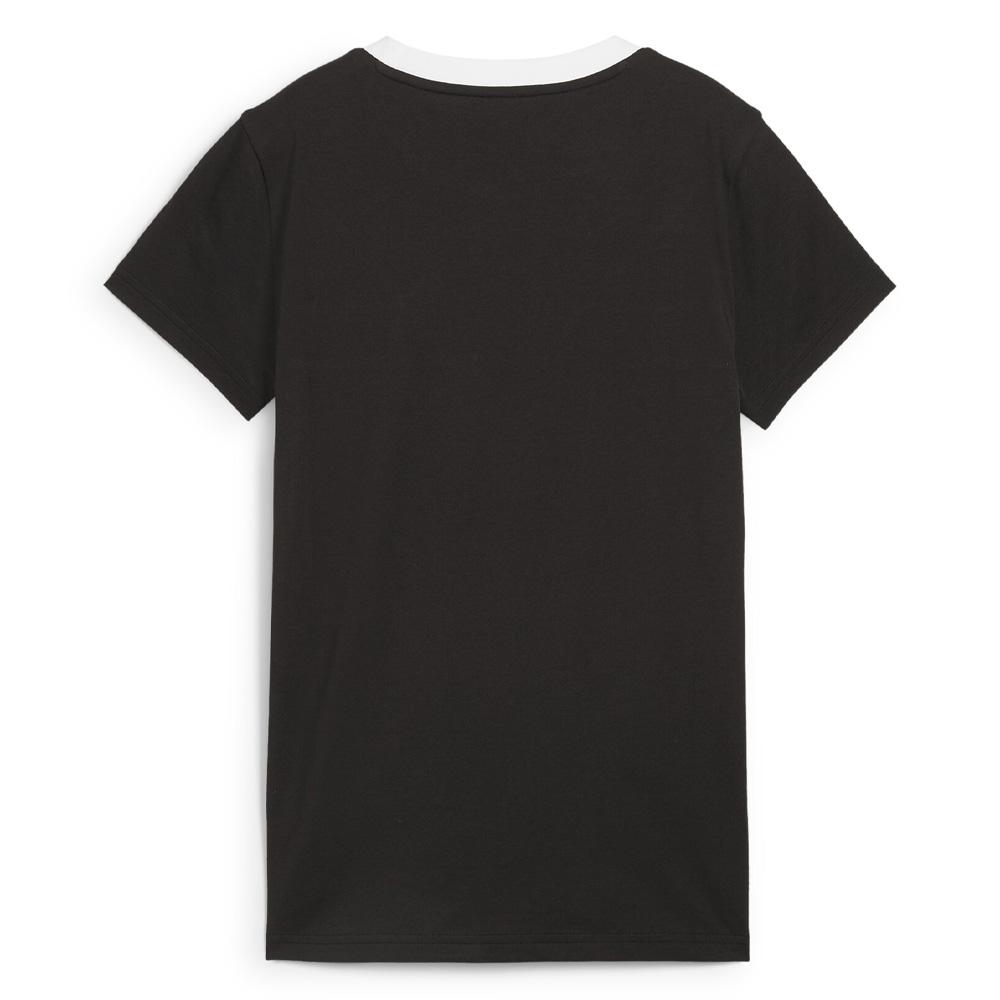 T-Shirt Noir/Blanc Femme Puma Power vue 2