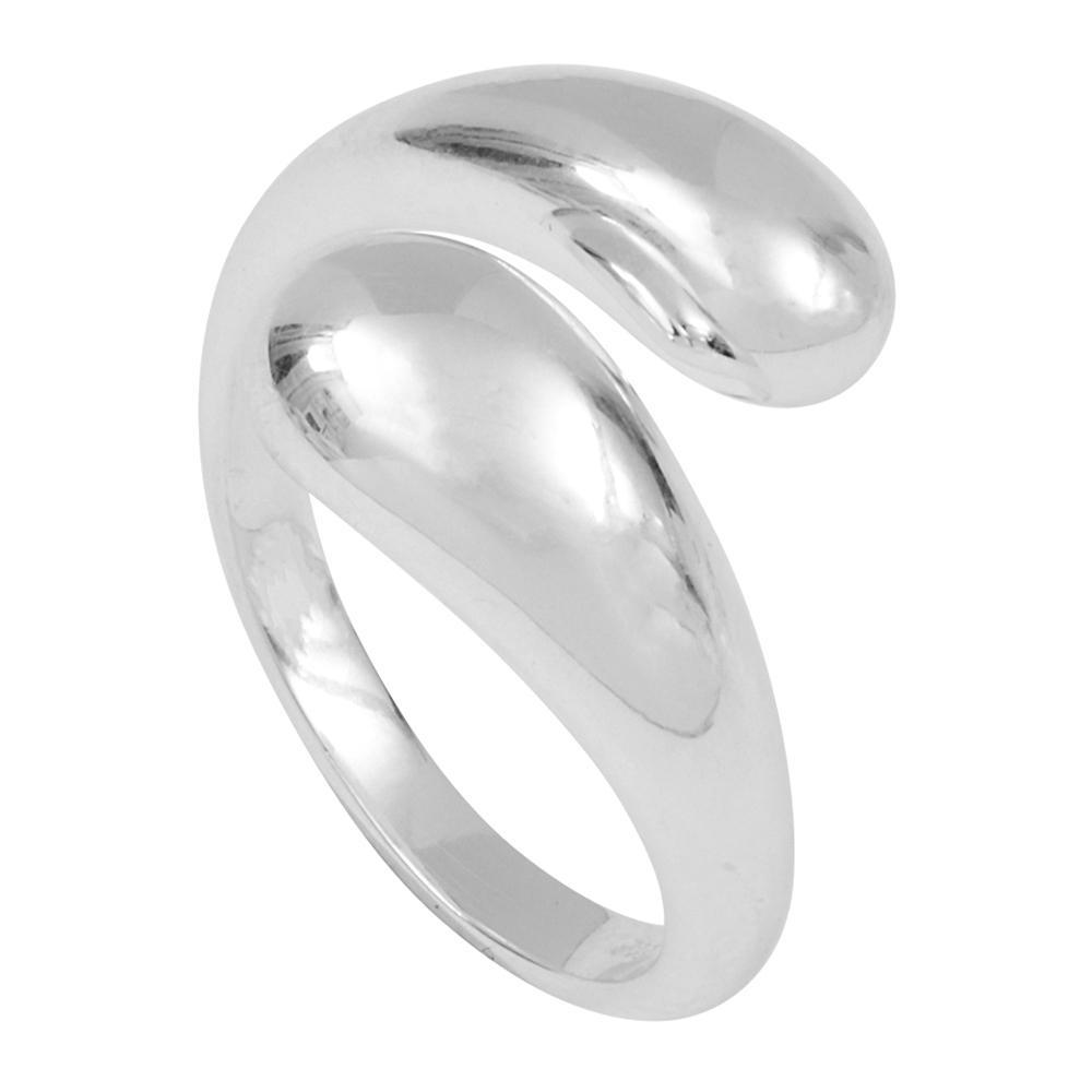 Bague Argent Clio Blue Gouttes Toi Et Moi pas cher