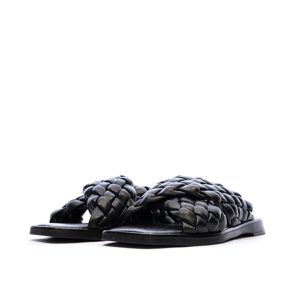 Sandalias negras para mujer Replay Betty Cross ver 6