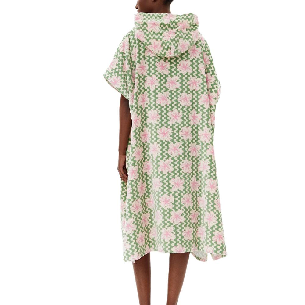 Poncho de Surf Vert Femme Roxy Stay Magical vue 2