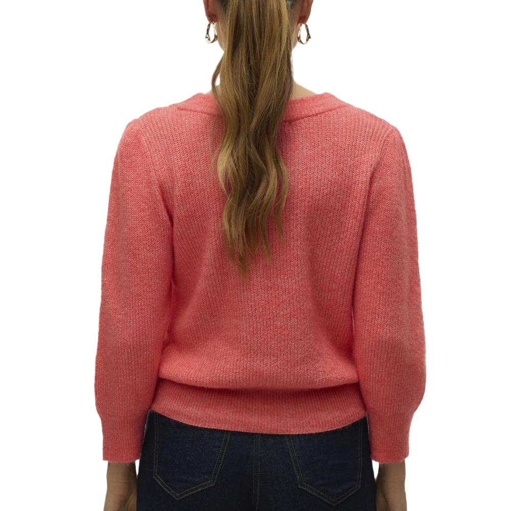 Pull Rose Femme Vero Moda Vigga vue 2
