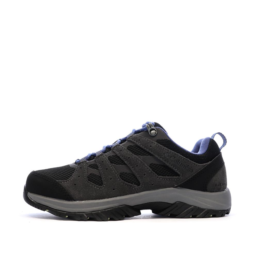 Chaussures de randonnée Grise/Bleu Femme Columbia Redmond pas cher