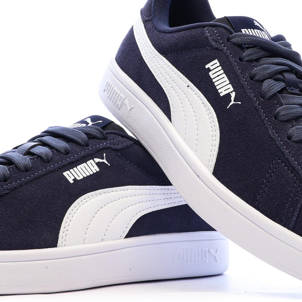 Baskets Marine Mixte Junior Puma Smash 3.0 vue 7