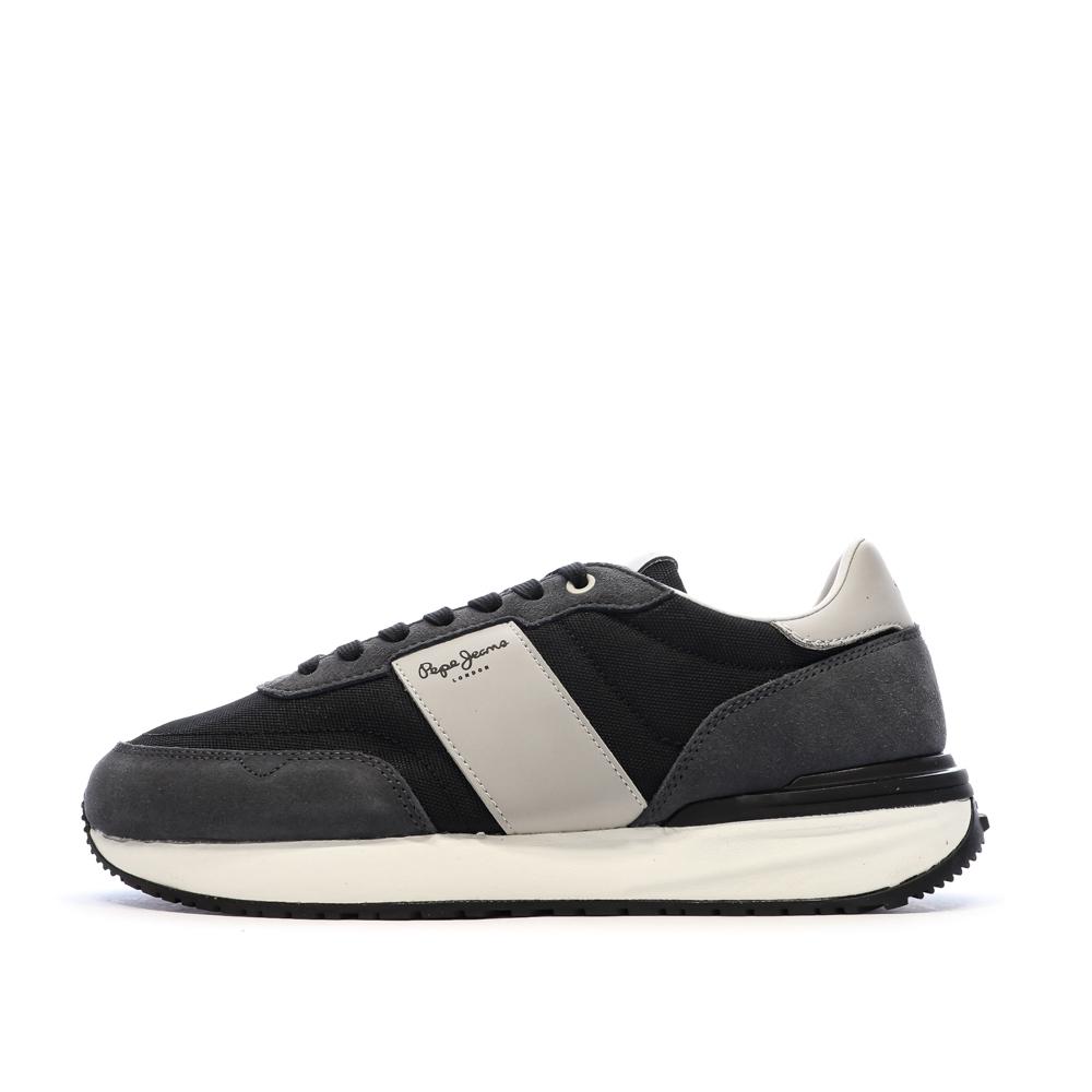 Baskets Noir Homme Pepe jeans Buster Supra pas cher