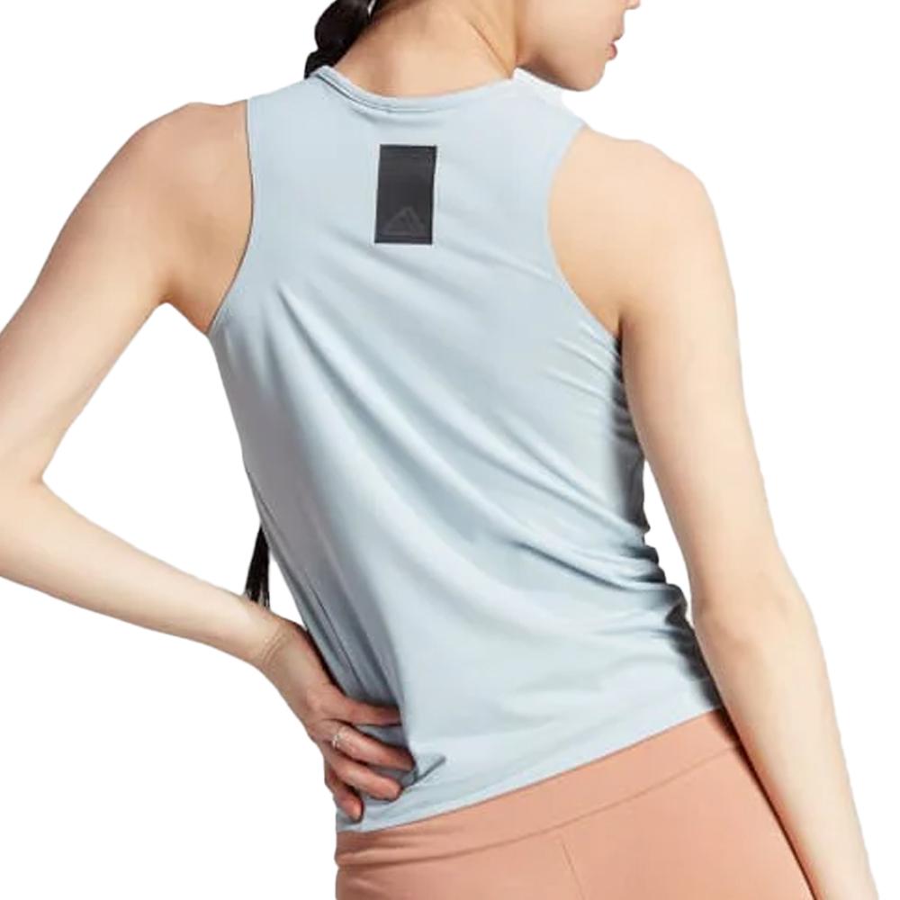 Débardeur Bleu Clair Femme Adidas IM4963 vue 2