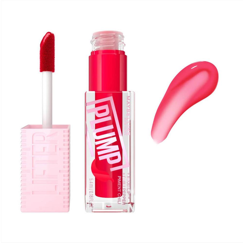 Gloss Repulpant Piment Chili Lifter Plump Maybelline New York 004 Red Flag pas cher