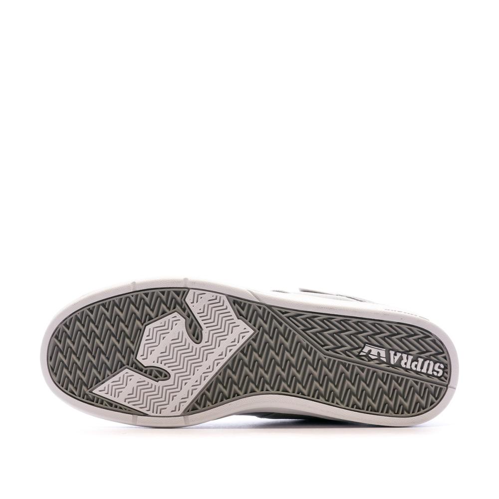 Baskets Grises Homme Supra Ineto vue 5