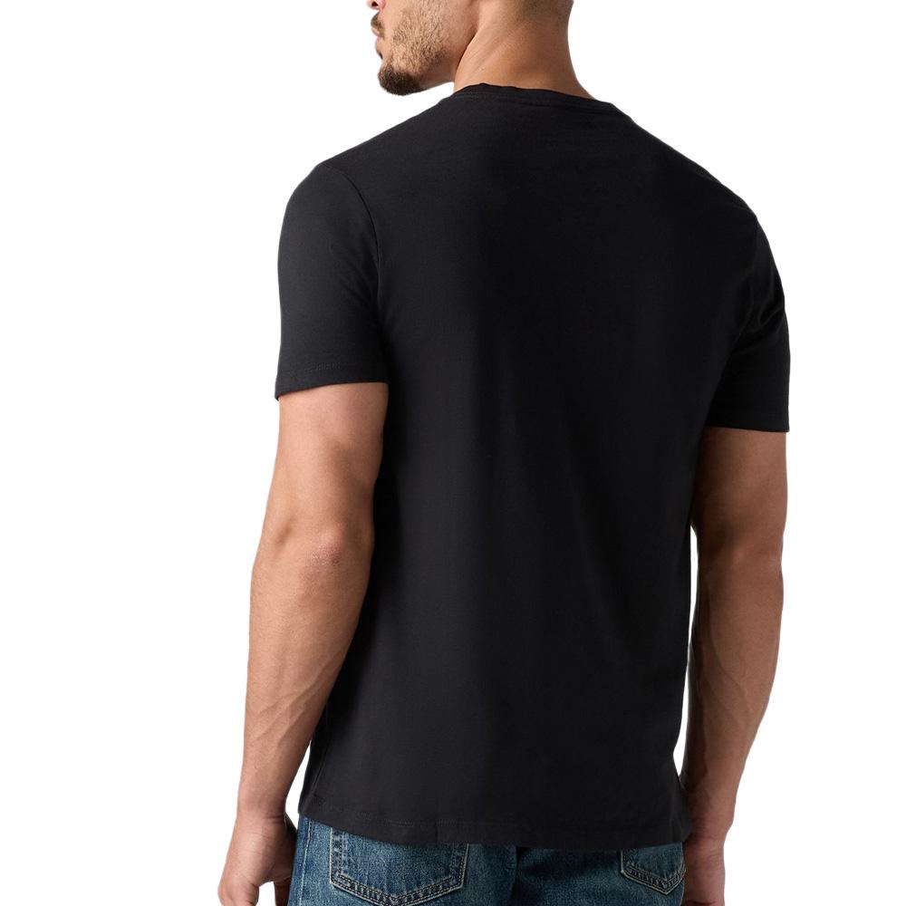 T-shirt Noir Homme Levi's Original Vneck vue 2