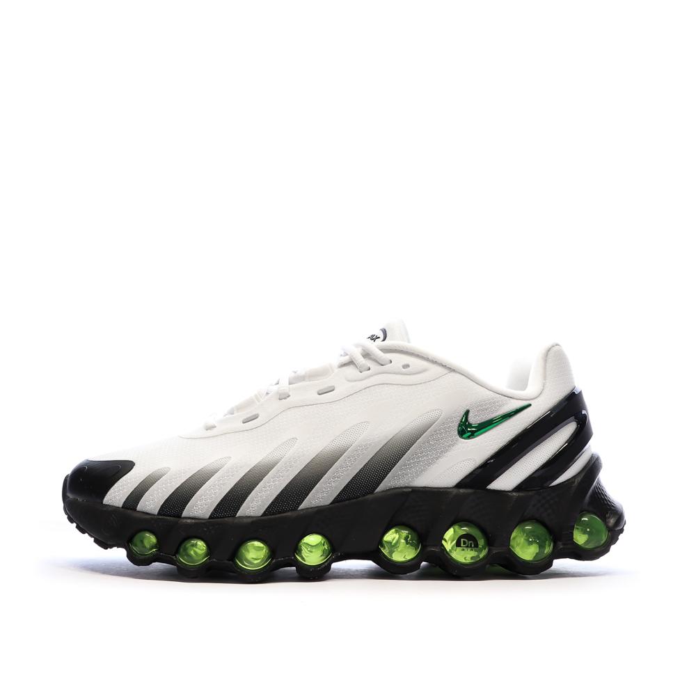 Baskets Blanches/Kaki Homme Nike Air Max Dn 8 pas cher