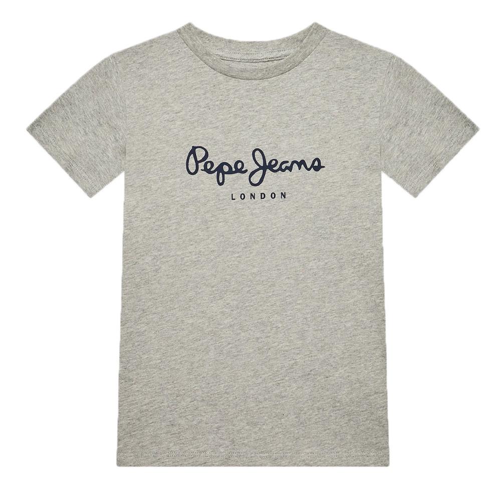 T-shirt Gris Garçon Pepe jeans Art pas cher