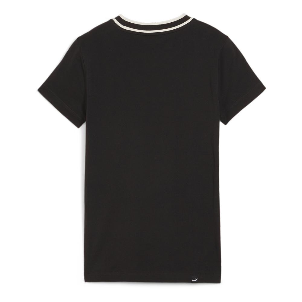 T-shirt Noir Femme Puma Squad 677897 vue 2