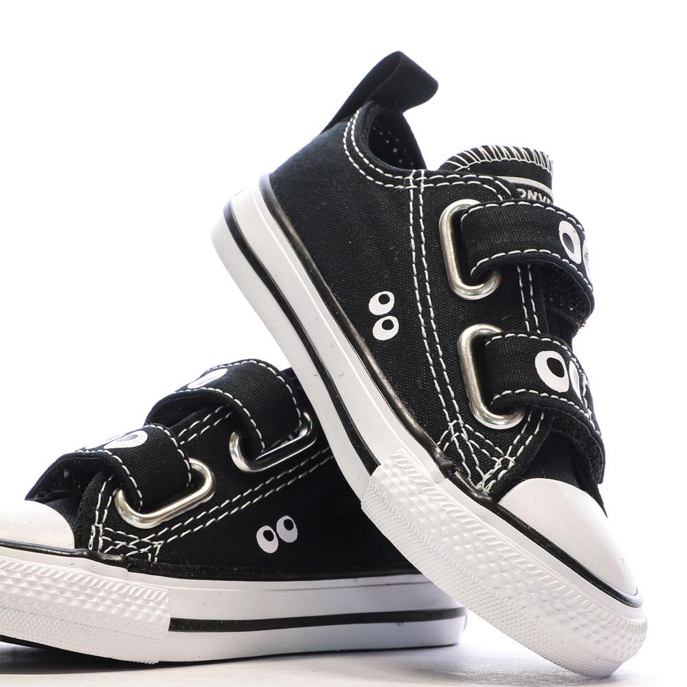 Baskets Noires Garçon/Fille Converse Ct All Star Eyes vue 7