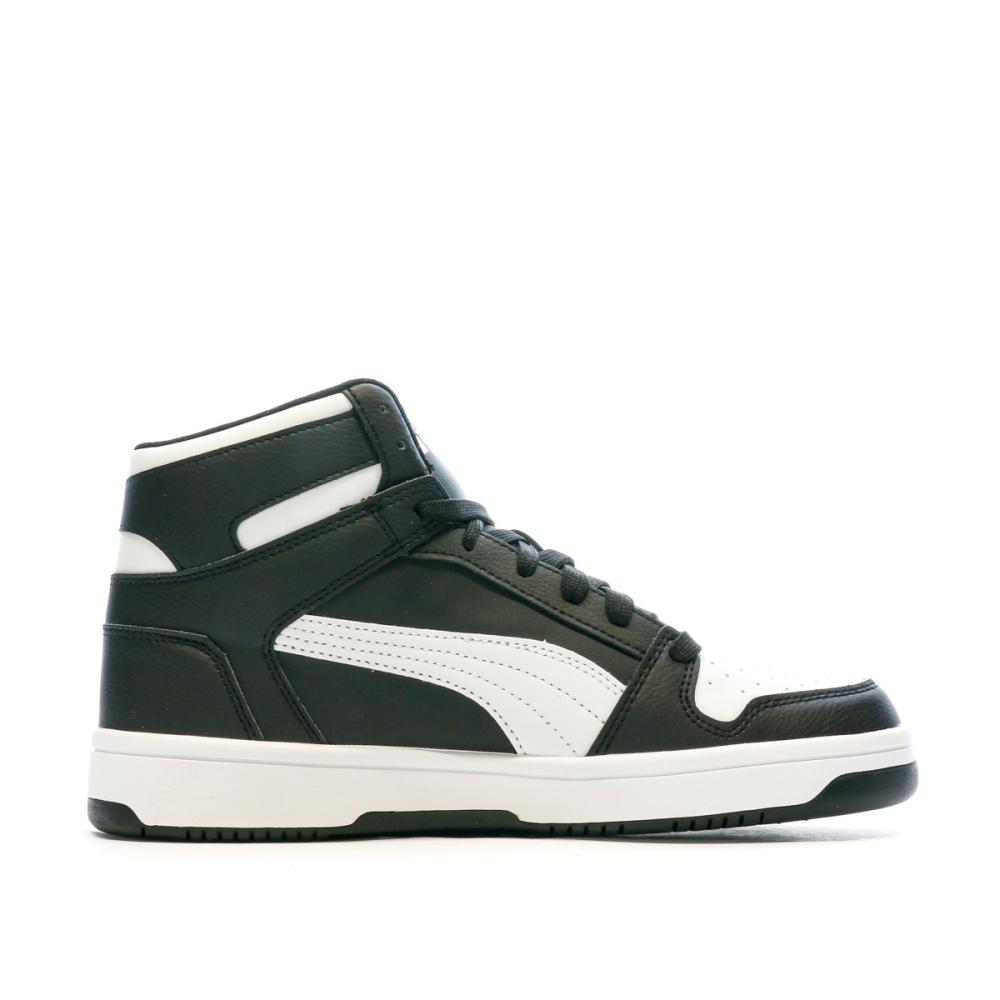Baskets Noires/Blanches Homme Puma Rebound vue 2