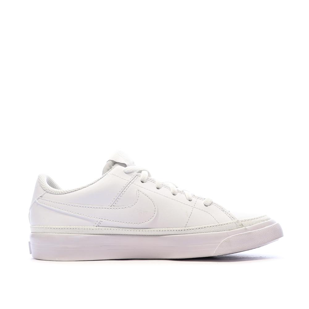 Baskets Blanche Femme Nike Court Legacy vue 2