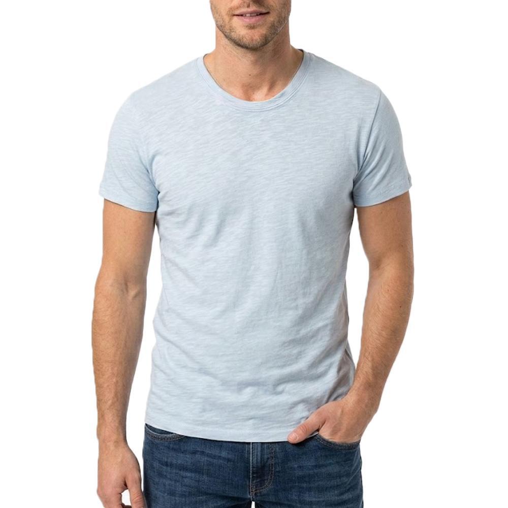 T-shirt Bleu Clair Homme Paname Brothers TED pas cher