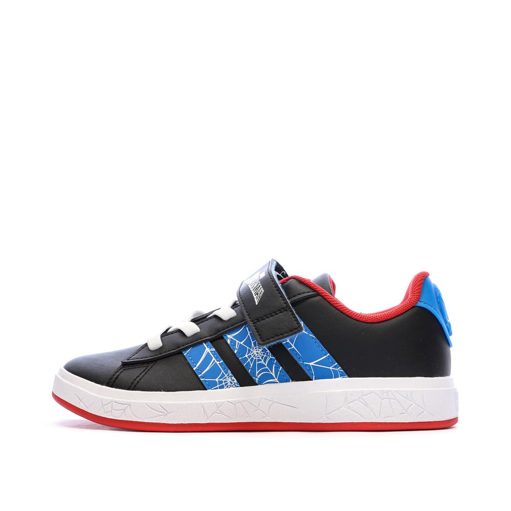 Baskets Noir Garçon Adidas Spider-man Grand Court pas cher