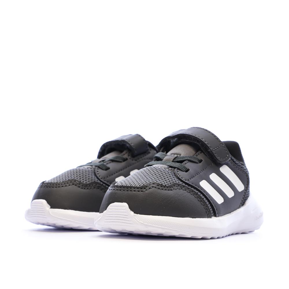 Baskets Gris Garçon Adidas Tensaur Run 3.0 vue 6