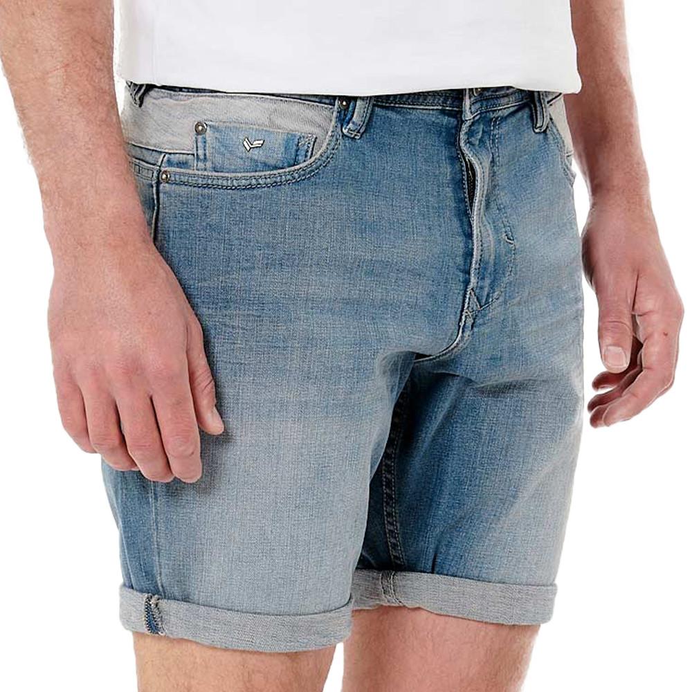 Short Straight en Jean Bleu Homme Kaporal TALBOE pas cher