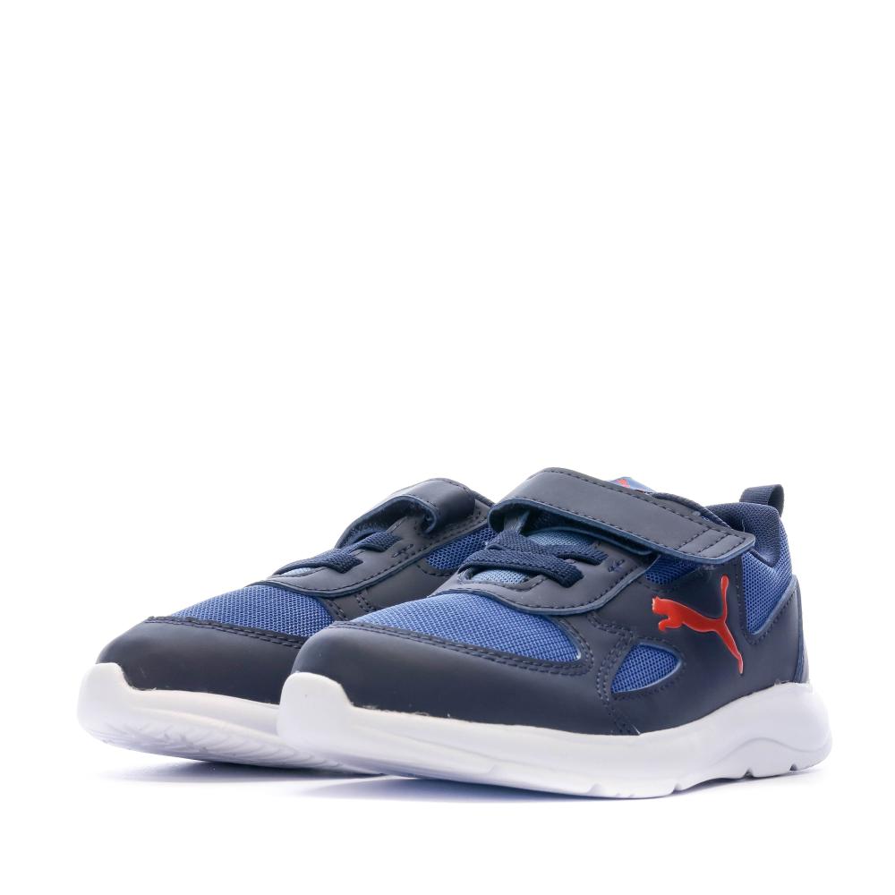 Baskets Marine Garçon Puma Fun Racer vue 6