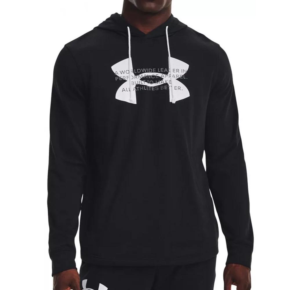 Sweat à capuche Noir Homme Under Armour Rival Terry 001 pas cher