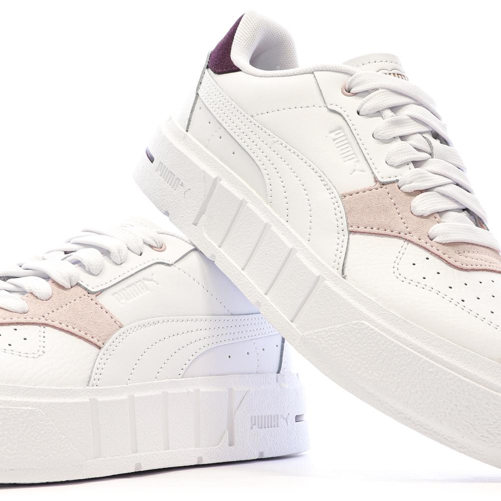 Baskets Blanches Fille/Femme Puma Cali Court Match vue 7
