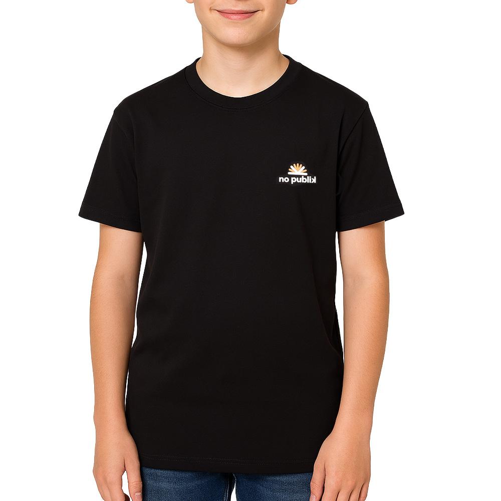 T-Shirt Schwarz Jungen No Publik Little günstig