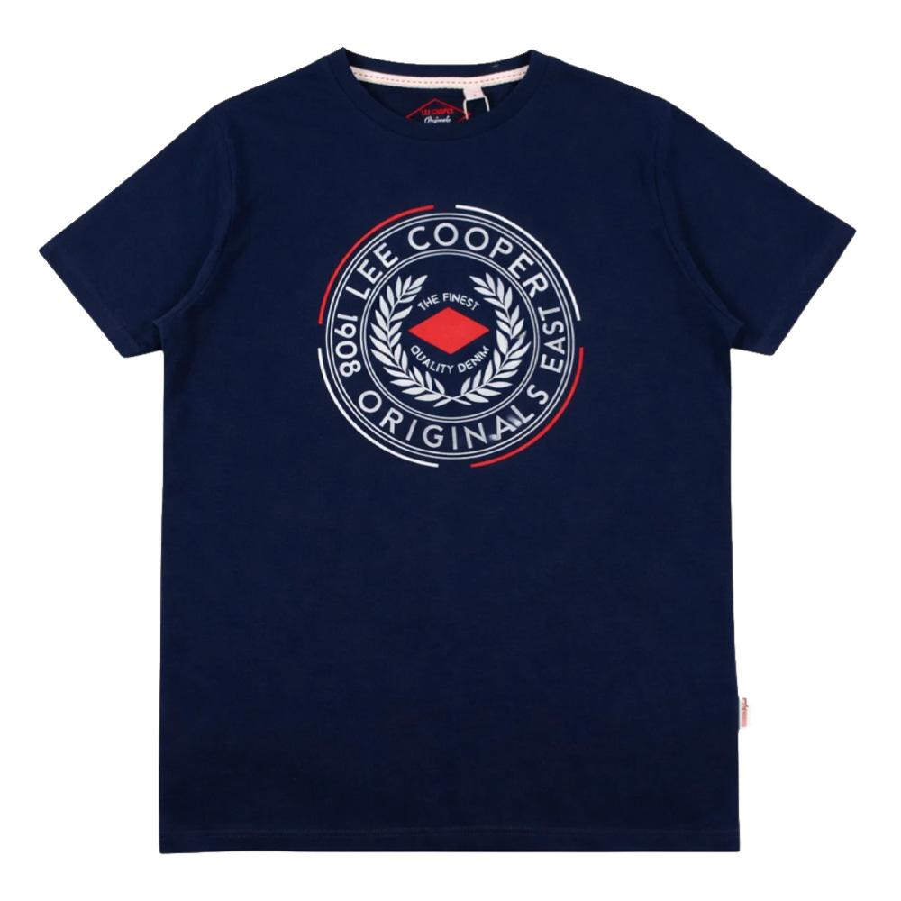 T-Shirt Marine Lee Cooper LCN822 vue 2