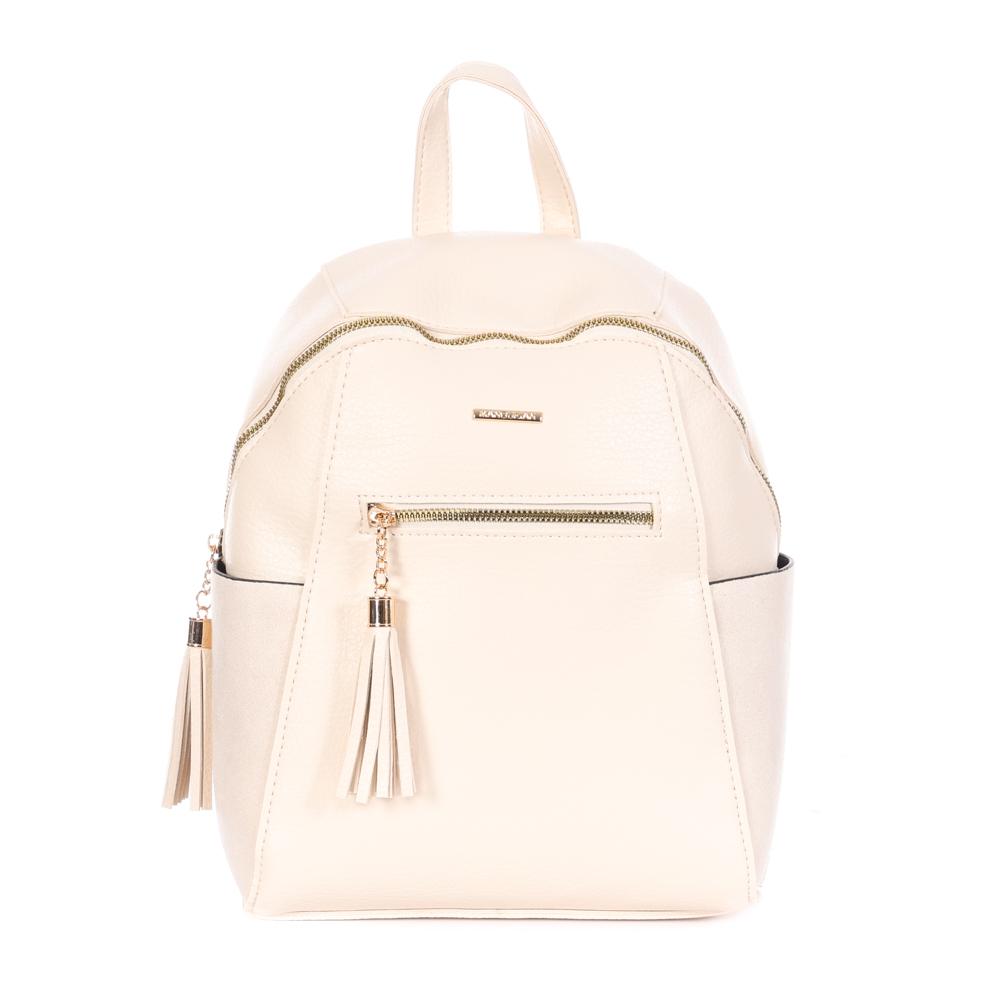 Sac à Dos Blanc Femme Manoukian JULIANNE pas cher