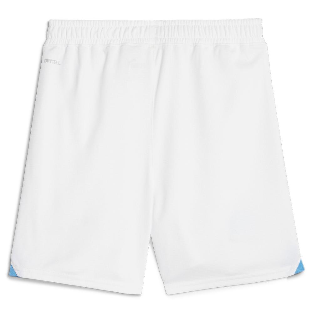 OM Short de Foot Blanc Garçon Puma 2023/24 vue 2