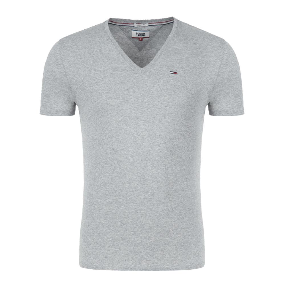 T-shirt Gris Homme Tommy Hilfiger Jaspe M12 pas cher