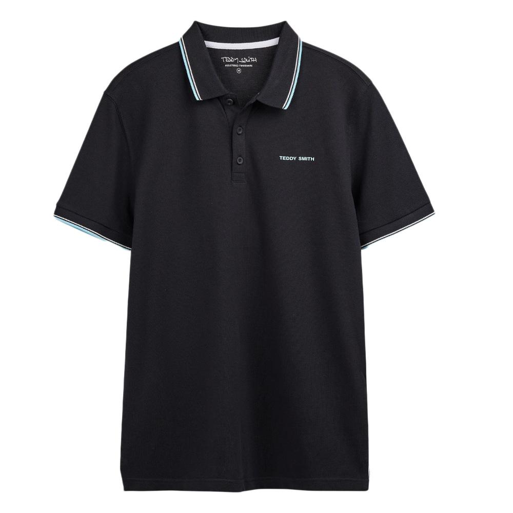 Polo Bleu Marine Homme Teddy Smith Pasian 2 pas cher