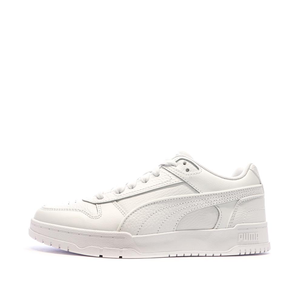 Baskets Blanches Garçon Puma Game Low pas cher