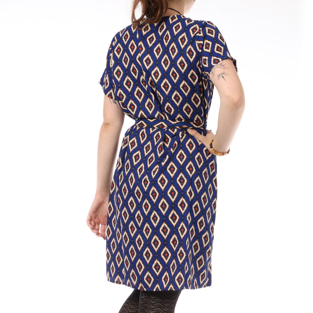 Robe Bleu Femme Only Leah vue 2