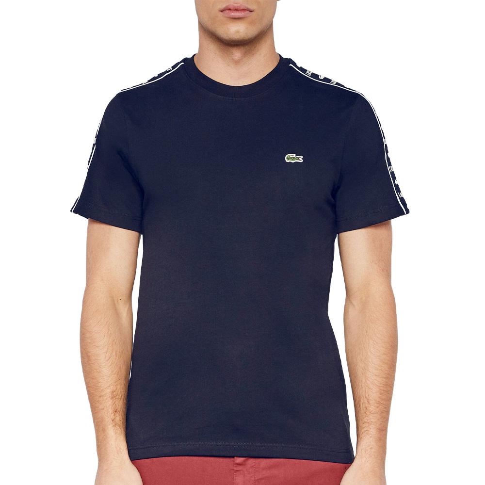 T-shirt Marine Homme Lacoste TH7404 pas cher