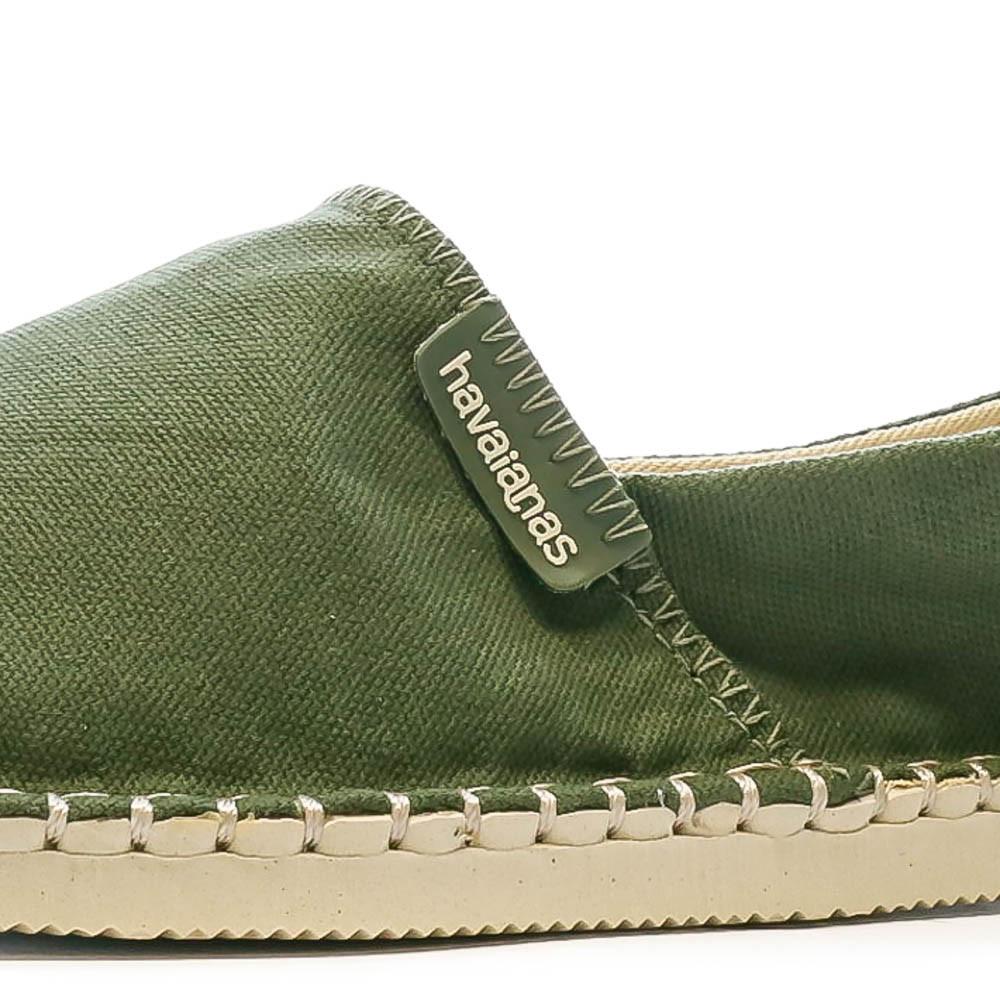 Espadrilles Kaki Mixtes Havaianas Origine II vue 7