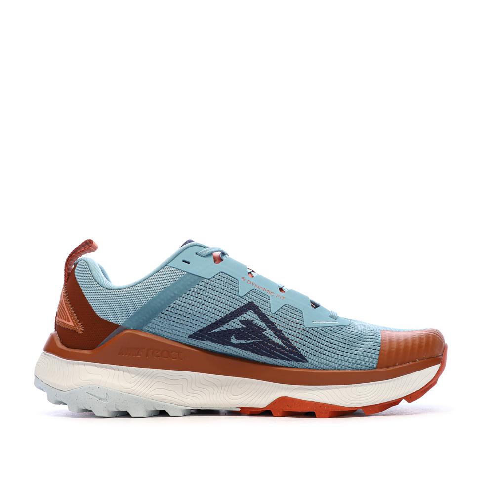 Chaussures de Trail Bleu/ Terracotta Homme Nike React Wildhorse 8 vue 2