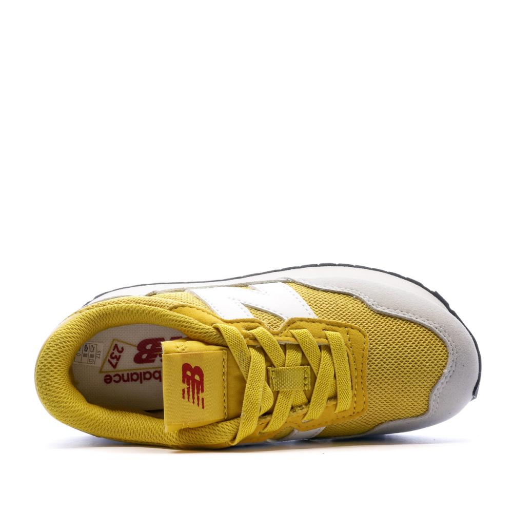 Baskets Jaune Garçon New Balance PH237 vue 4