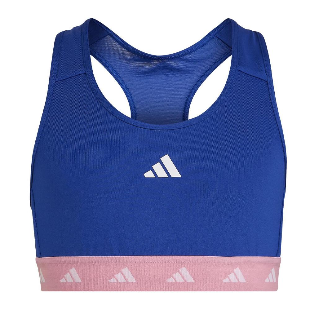 Brassière Bleu/Rose Fille Adidas HL2445 pas cher