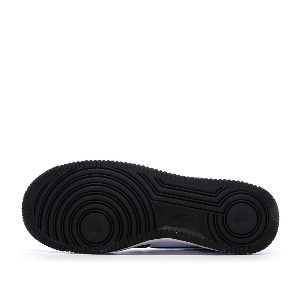 Baskets Noires/Blanches Homme Nike Air Force 1 one vue 5