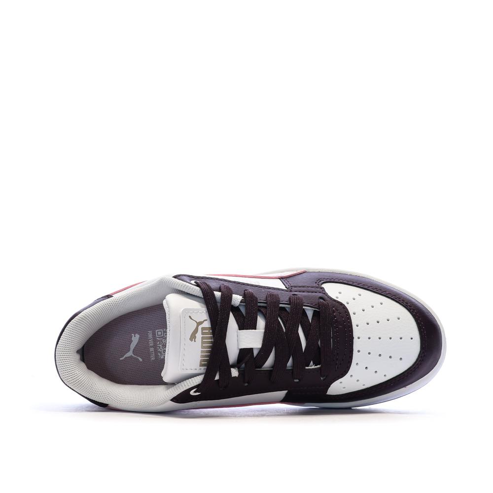 Baskets Blanc/Noir/Roses Femme Puma Caven 2.0 vue 4