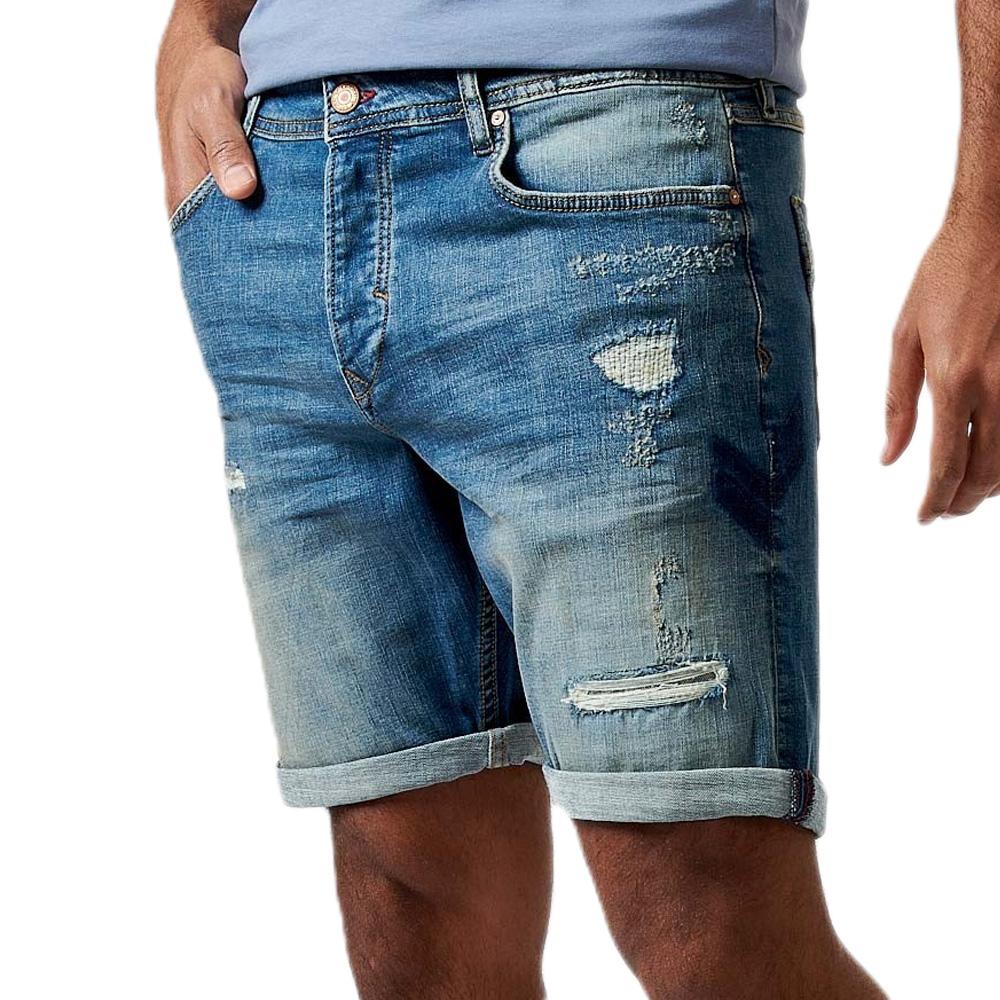 Short Bleu Homme Kaporal VITOH pas cher
