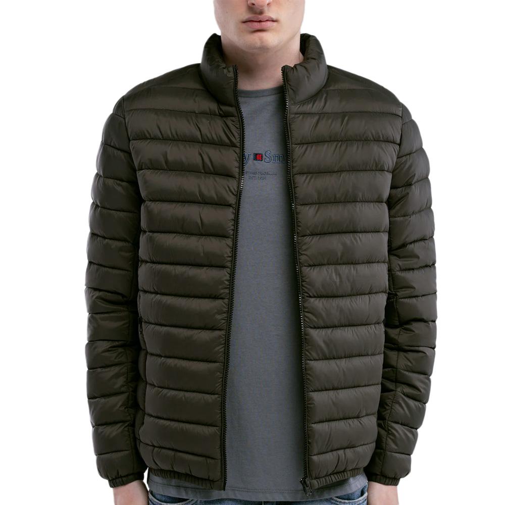 Doudoune Kaki Foncé Homme Teddy Smith Blight pas cher