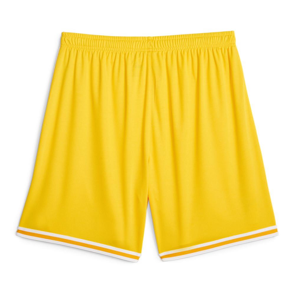 Short de Basketball Jaune Homme Puma Hoops Team Game Short vue 2
