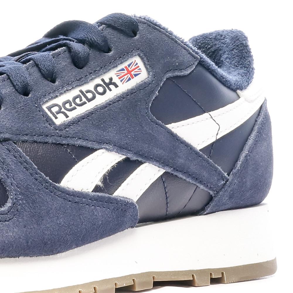 Baskets Marine Homme Reebok Classic Leather vue 7