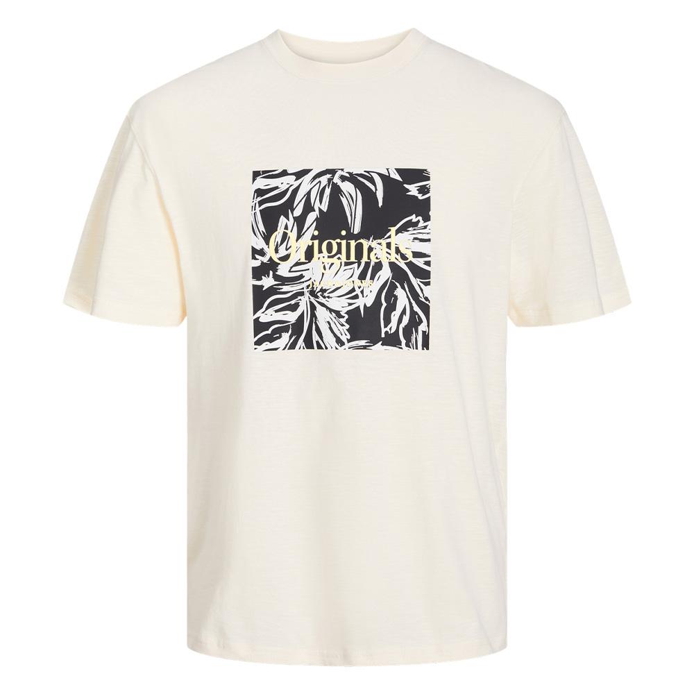 T-shirt Jaune Homme Jack & Jones Buttercream pas cher