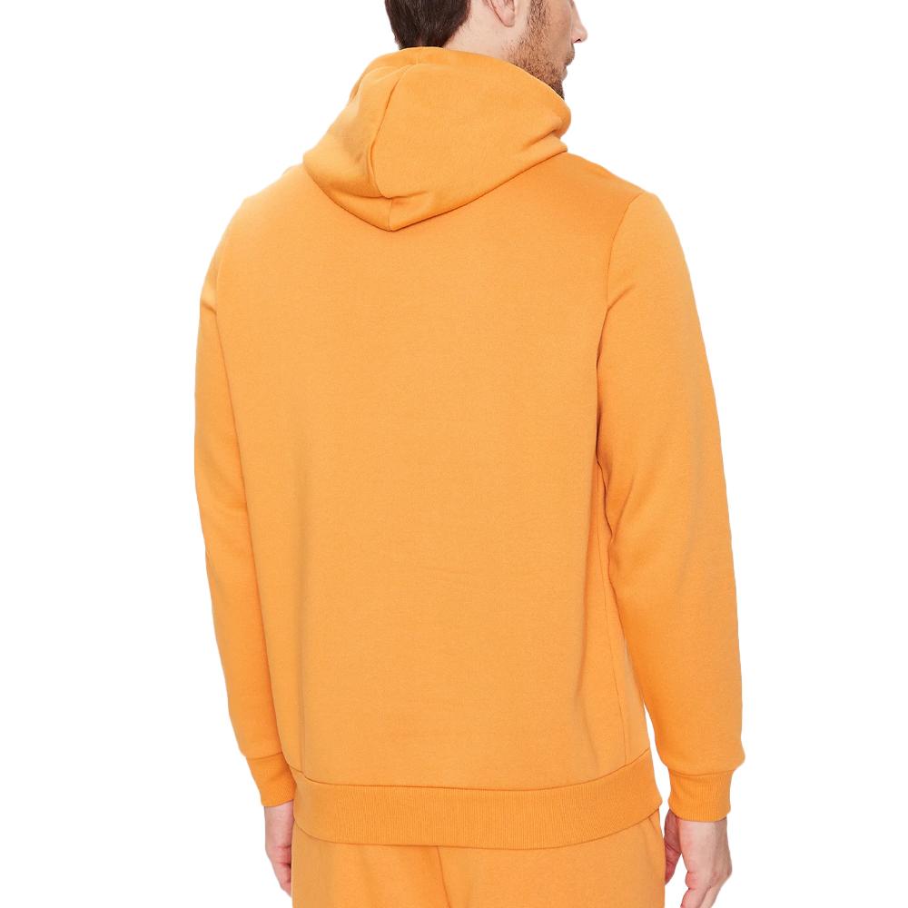 Sweat à Capuche Orange Puma Smlogo vue 2