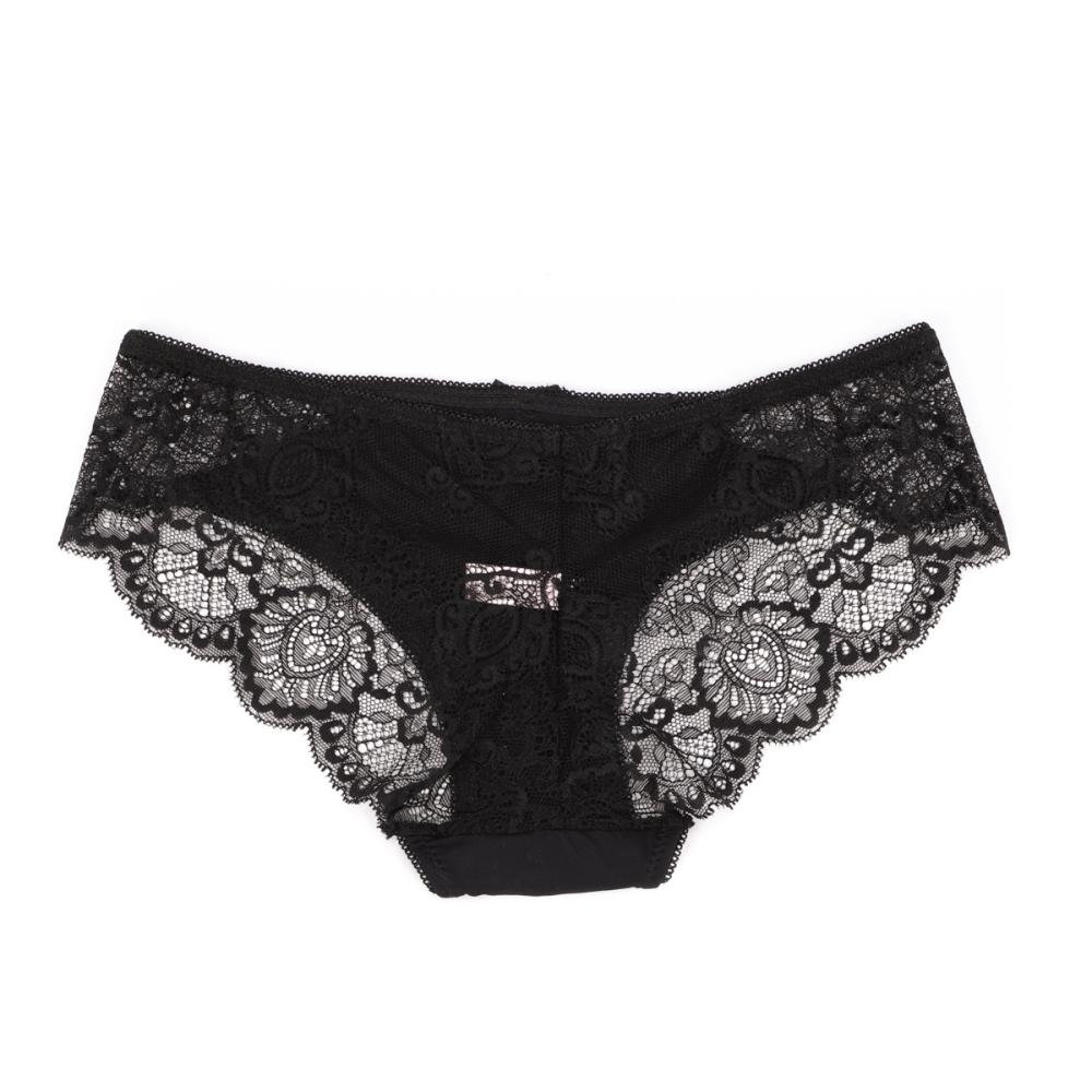 Tanga Noir Femme Les Petites Bombes Lina vue 2